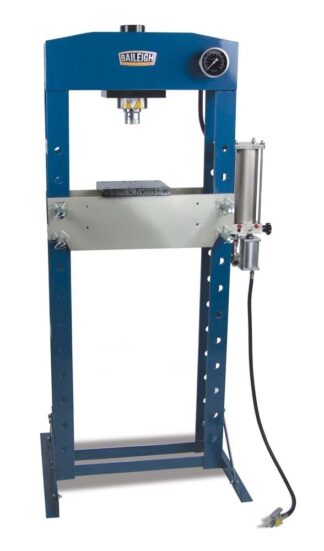Baileigh Industrial SKU # HSP-30A Air-Hand Operated H-Frame Shop Press