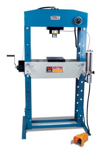 Baileigh Industrial SKU # HSP-50A Air-Hand Operated H-Frame Press