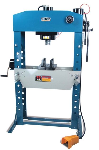 Baileigh Industrial SKU # HSP-75A Pneumatic Shop Press