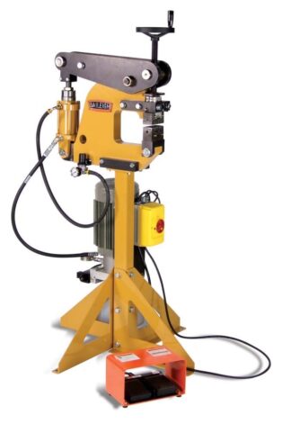 Baileigh Industrial SKU # MSS-14H Steel Hydraulically Operated Metal Forming Shrinker Stretcher