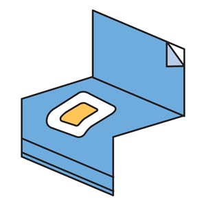 3m Steri-drape Cesarean-section Sheets & Pouches 6697