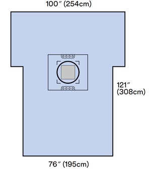 3m Steri-drape Cesarean-section Sheets & Pouches 7965